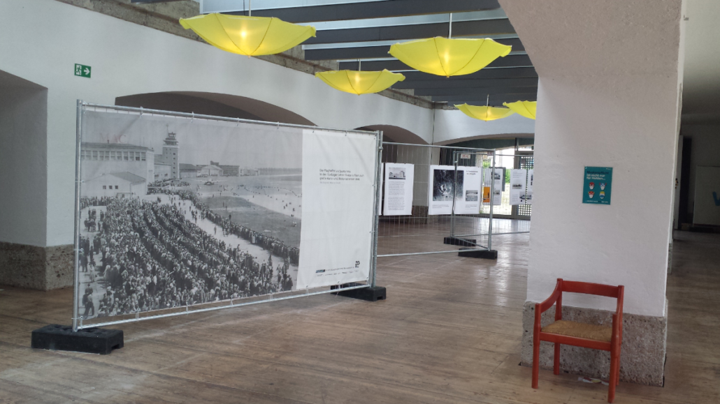 Ausstellung Geschichte des Flughafens
